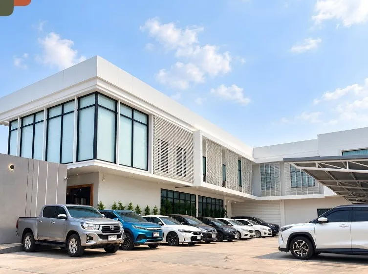 อาคาร Easy Space KhonKaen บ้านเป็ด ขอนแก่น พร้อมลานจอดรถ